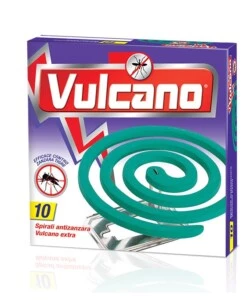 Spirali antizanzare vulcano, 10 pezzi